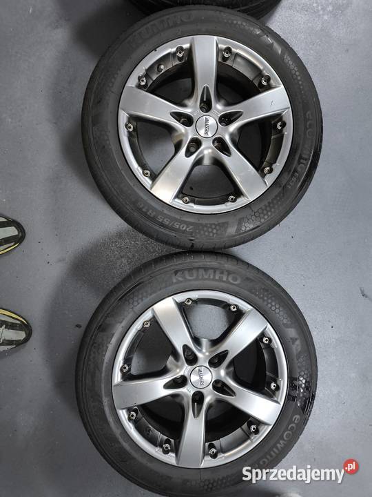 Alufelgi 16 5x110 opel z oponami kumho Ecowing Skała