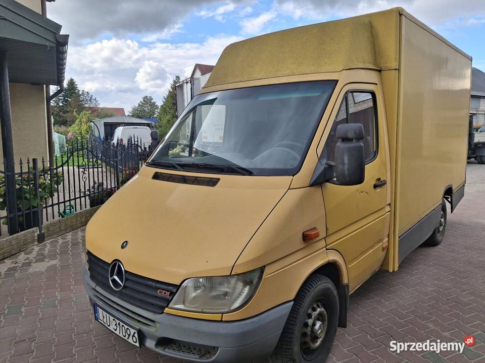 Mercedes sprinter cdi 2003 blaszak kiper Krzywda