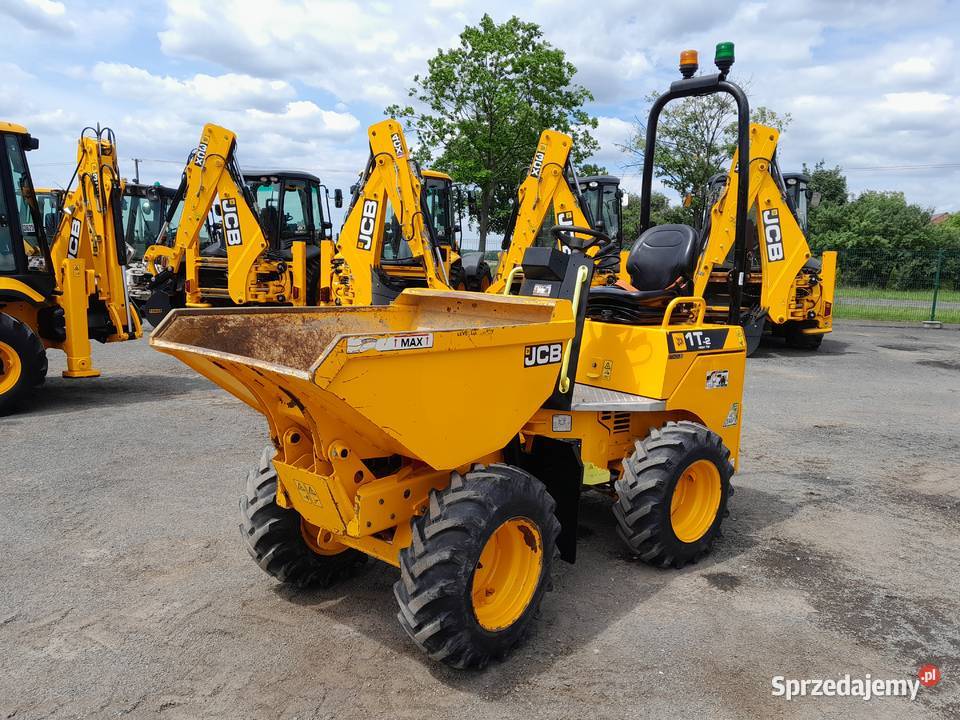 JCB 1T2 W020R WOZIDŁO BUDOWLANE 1TONOWE TEREX pełny VAT Wozidła Krotoszyn