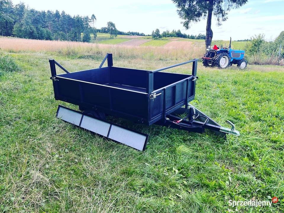 Przyczepa komunalna do mini ciągnika sadownicza Olkusz