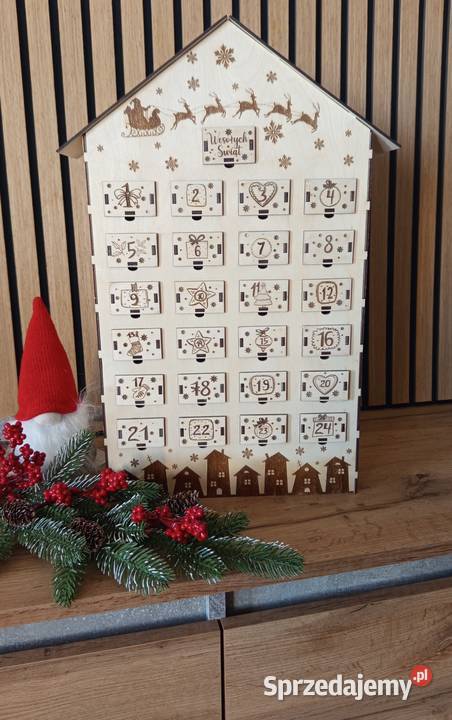 Kalendarz adwentowy DOMEK Boże Narodzenie Bełchatów