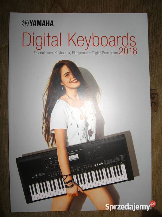 Yamaha Digital Keyboards 2018 catalog katalog Yamaha Kępice