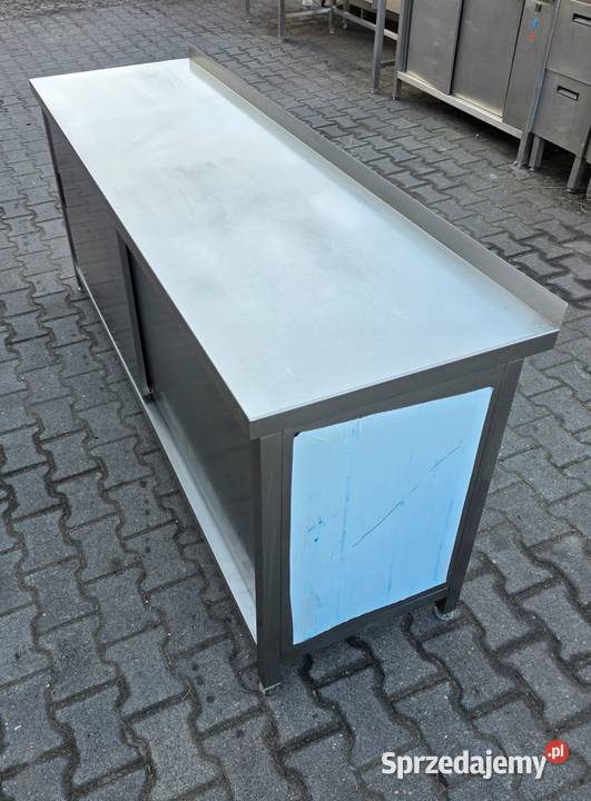 Stół Gastro z Szafką Drzwi Suwane 2006085 M1310 Nowe Skalmierzyce