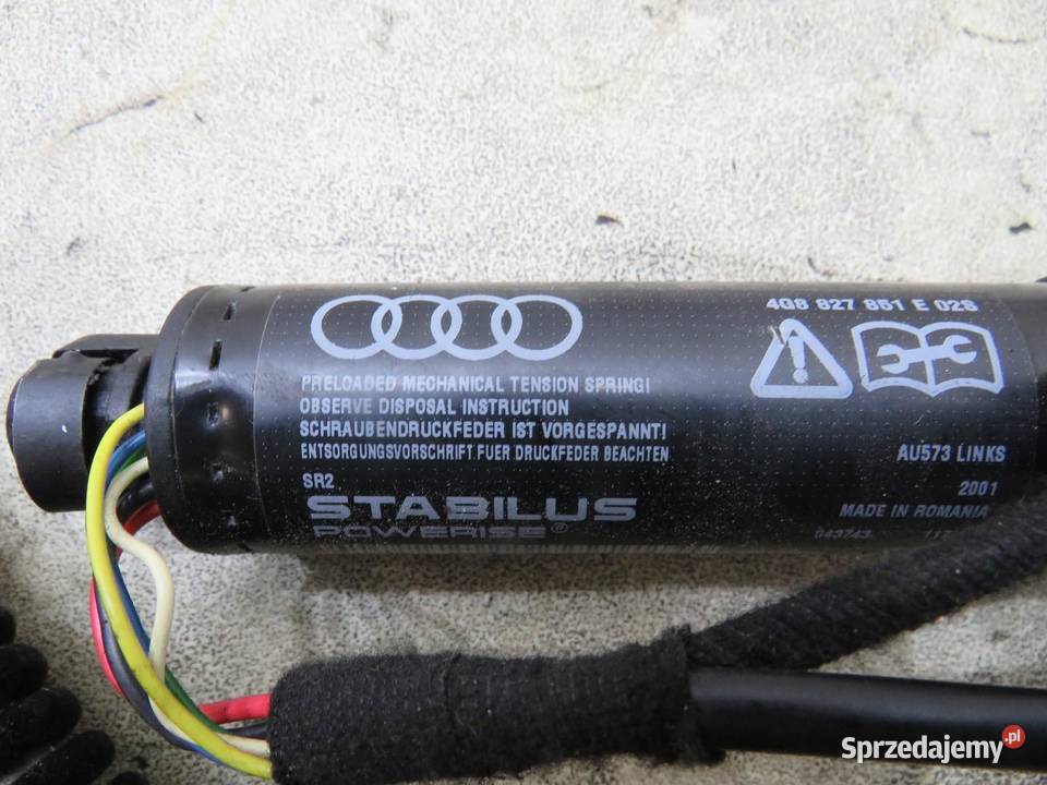 SIŁOWNIK KLAPY ELEKTRYCZNY PRAWY LEWY AUDI A7 4G osobowe