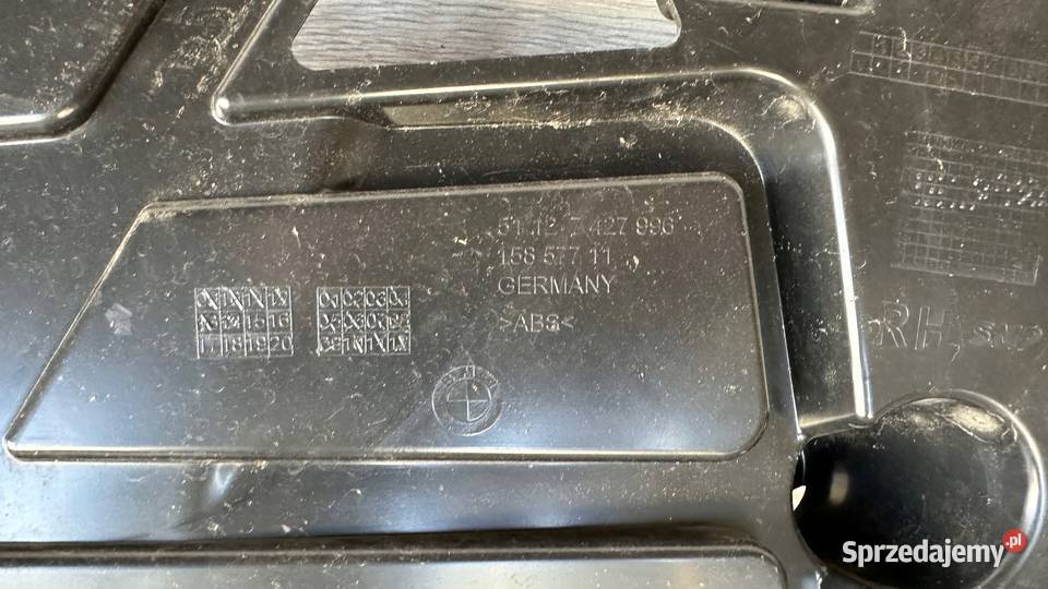 ŚLIZG ZDERZAKA TYŁ PRAWY 7427996 BMW G21 7427996 Części montażowe Gorzów Wielkopolski
