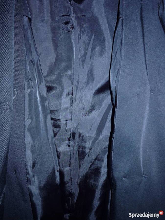 czarny trencz damski dwurzędowy Gdynia