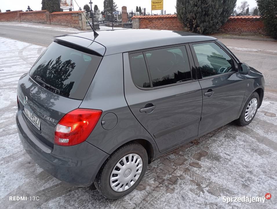 Skoda Fabia II 12 Benzyna MpI 70 przebieg 110 Łódź