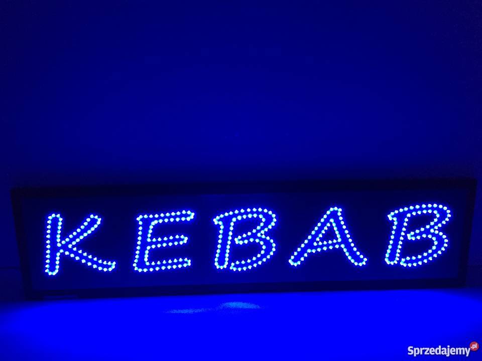 LED reklama KEBAB szyld 120 zewnętrzna NOWA Pomiechówek
