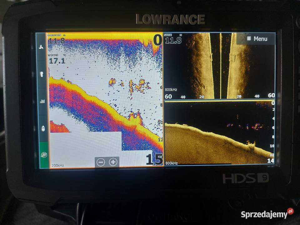 Echosonda Lowrance HDS 9 Carbon structurescan 3d sprzedam