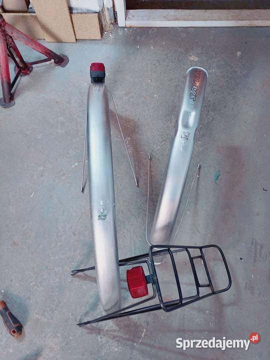 Błotniki rowerowe plus bagaznik Kielce sprzedam