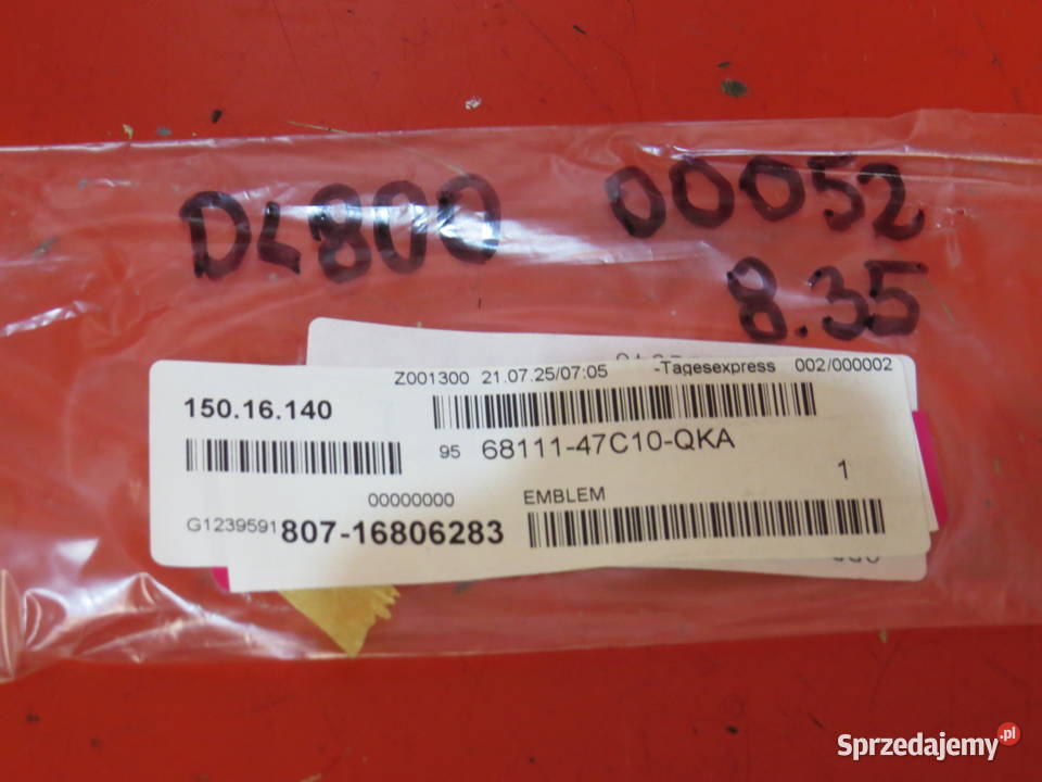 SUZUKI DL 800 VSTROM DL800 NAKLEJKA STICK TAPE 3 sprzedam