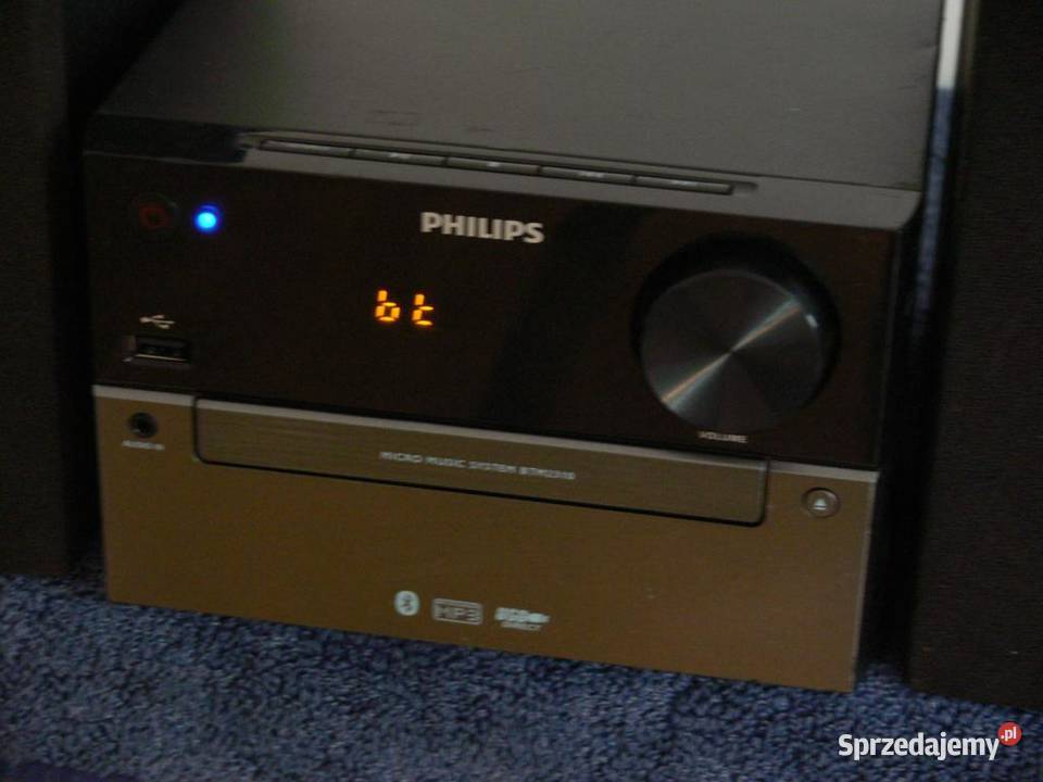 Wieża Philips z kol CD BT USB mp3 AUX WYSYŁKA Jasło