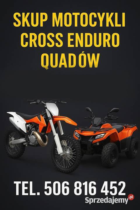 SKUP CROSS CROSSY ENDURO QUADY WSZYSTKIE MARKI Grębocin
