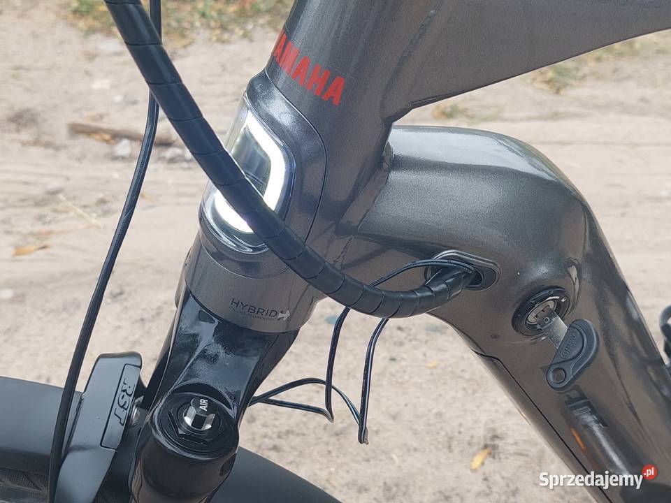 Rower meski elektryczny Yamaha pasek niski Iława