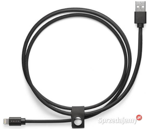 VOLVO IPhone skorzany kabel przewod do ladowarki Gadgety motoryzacyjne Bielany Wrocławskie sprzedam
