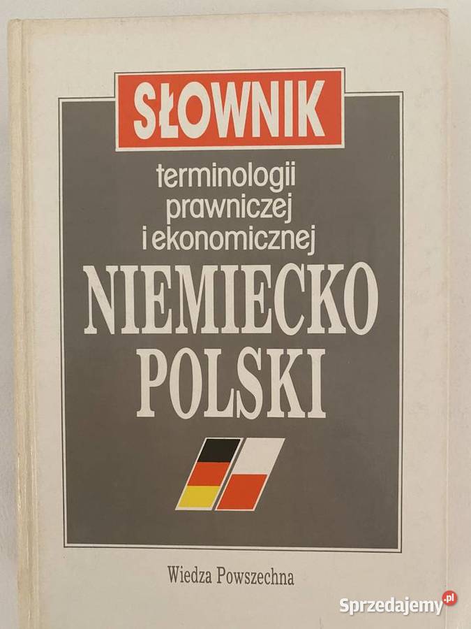 Słownik terminologii prawniczej i ekonomicznej Rok wydania 1995 Warszawa