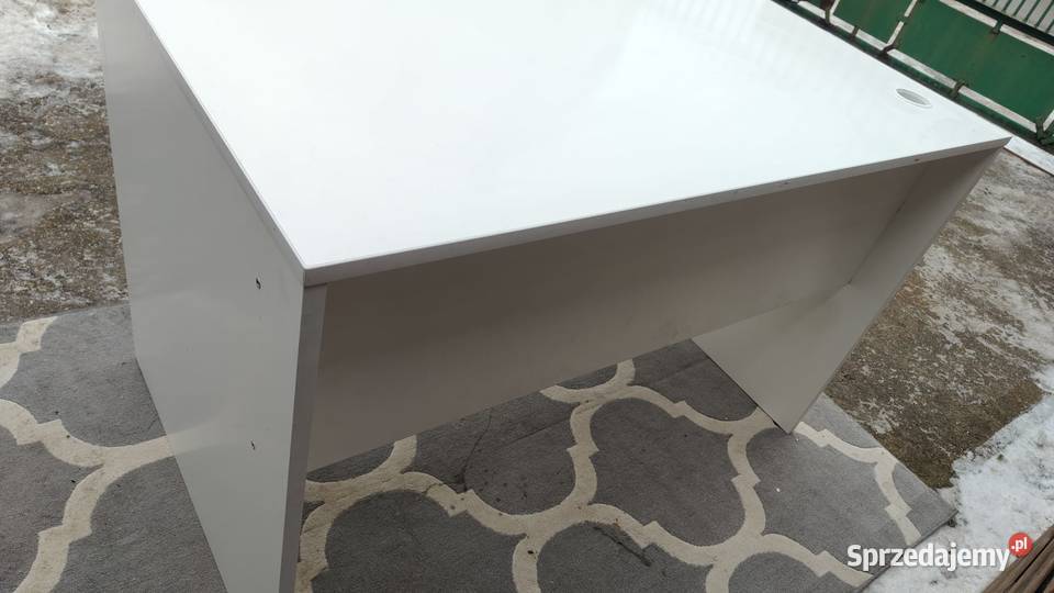 Biurko 120x70 białe Dostępne 6 sztuk Biurka Warszawa