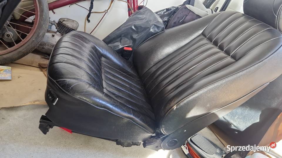 Jaguar XJ40 XJ12 XJ6 fotele kanapa czarne wielkopolskie Słupca sprzedam
