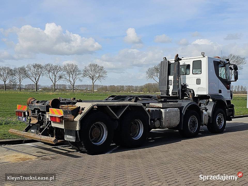 Iveco AT410T45 TRAKKER 8X4 INTARDER hakowiec