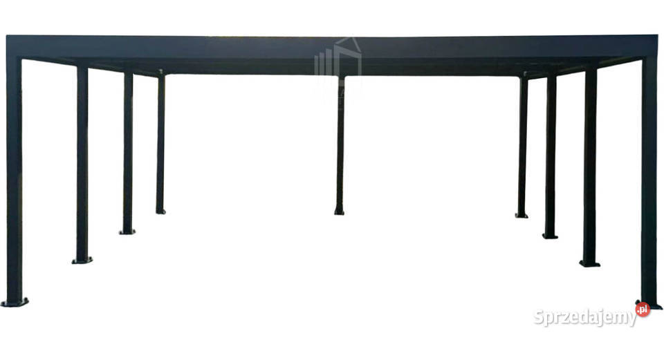 Carport PREMIUM Wiata samochodowa 7x5m antracyt Lubartów