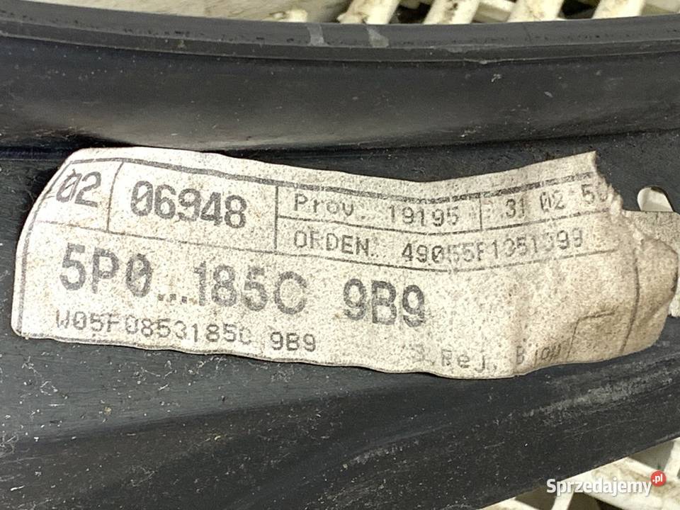 PODSZYBIE SEAT ALTEA 5P015809B9 Hatchback OSŁONA sprzedam