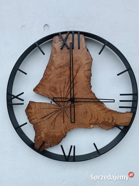 Zegar ścienny loft lubelskie Bodaczów