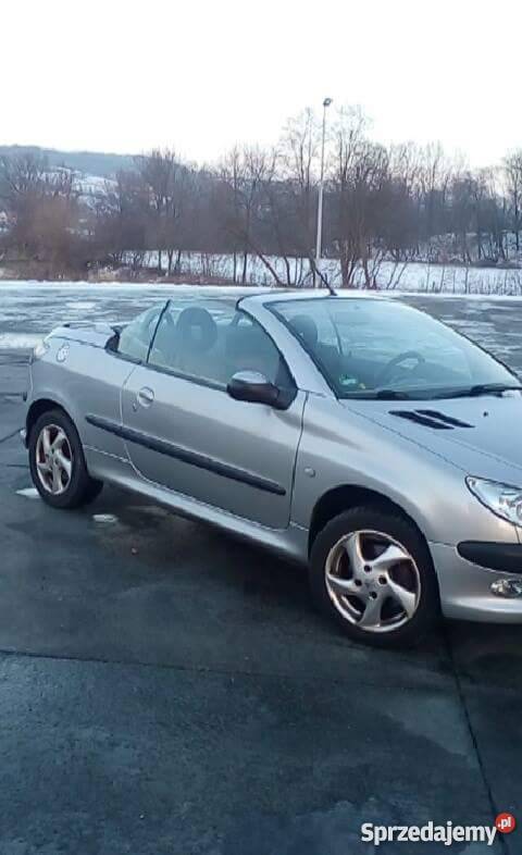Peugeot 206CC AUTOMAT 16 BENZYNA zmieniarka CD podkarpackie Czudec