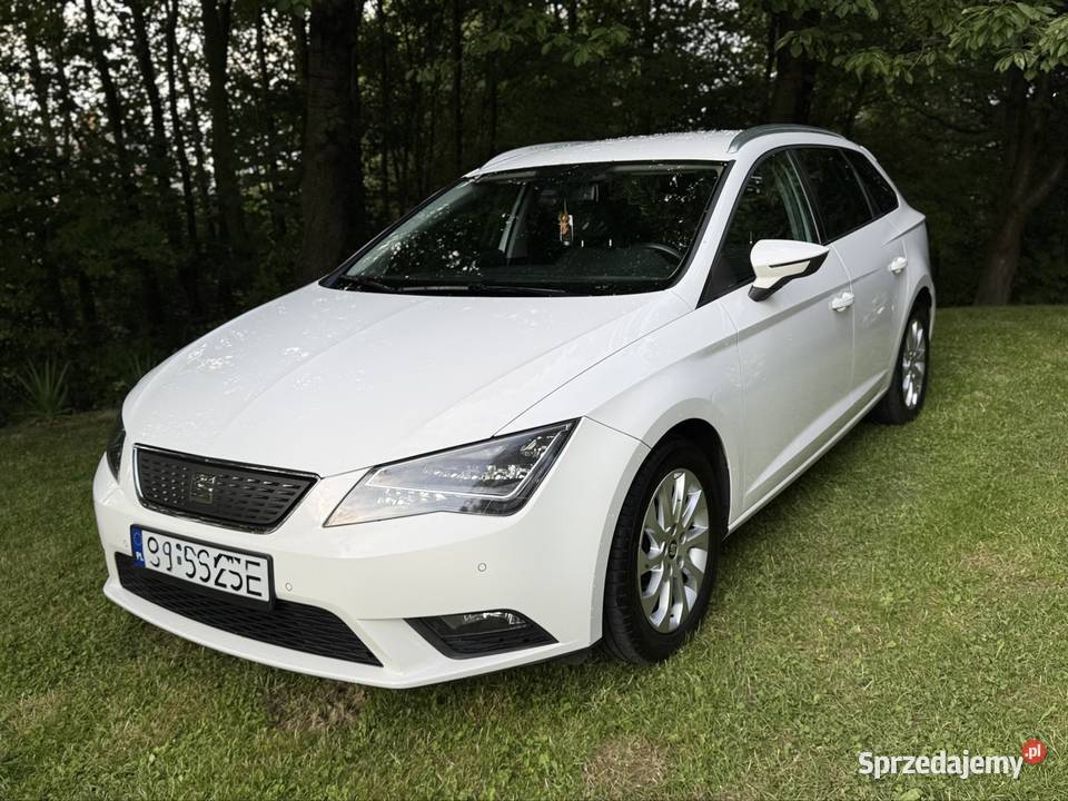 Sprzedam Seat Leona 16 TDI 110 2014 wersja Full autoalarm śląskie Jaworzno