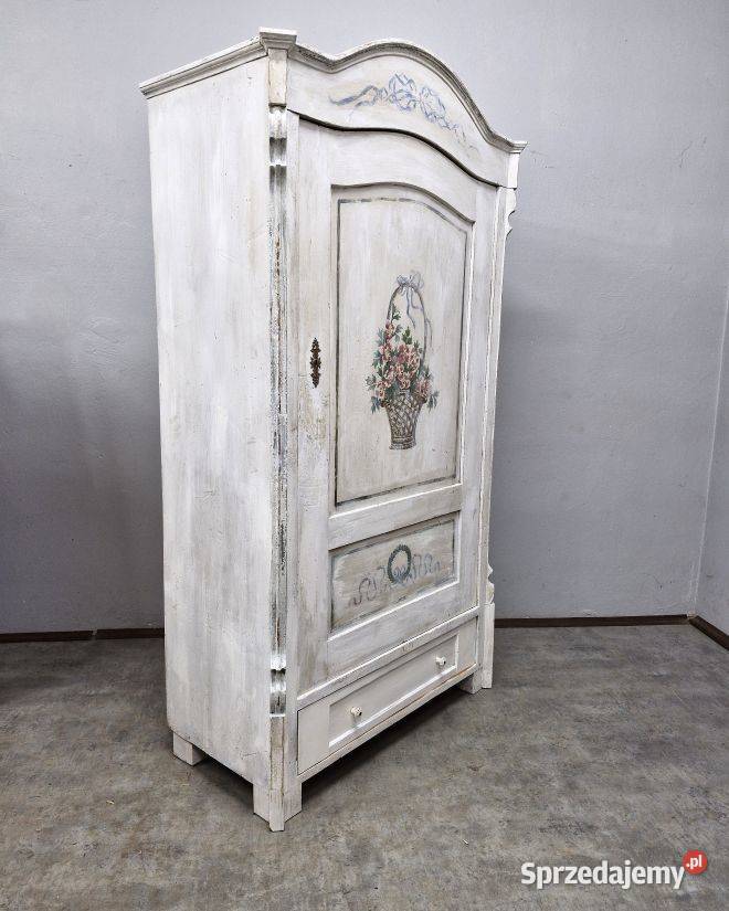 Ręcznie Malowana Szafa Ludwikowska Styl Shabby Marki sprzedam
