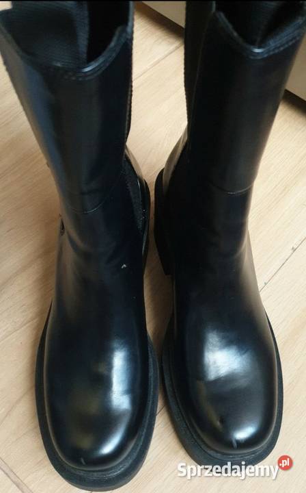 Buty botki sztyblety damskie nowe r40 pomorskie Chojnice