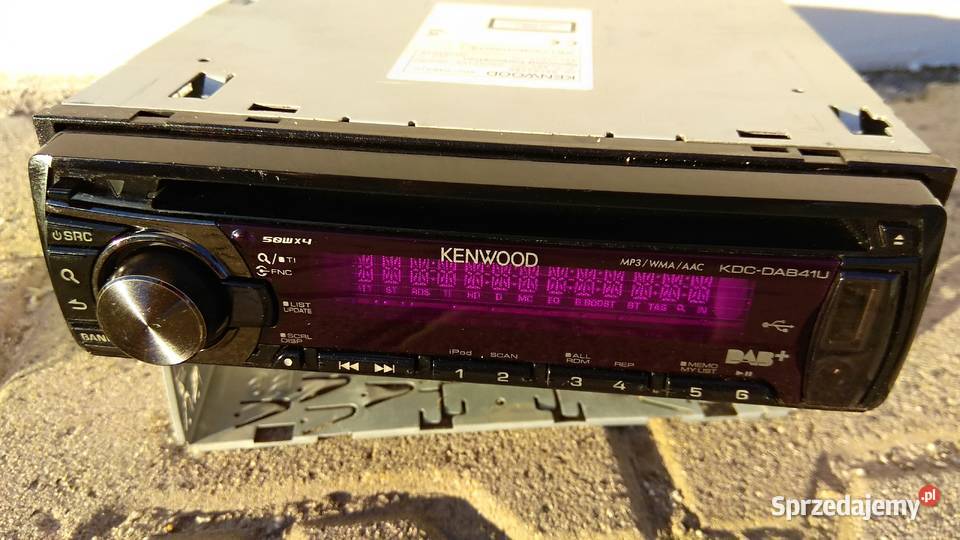 Kenwood KDCDAB41U DABDAB car audio 4x50 Kenwood Radioodtwarzacze Car audio Świebodzice