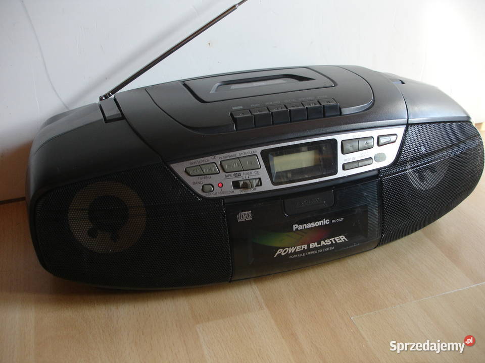 Radiomagnetofon PANASONIC RXDS27 lubuskie Zielona Góra