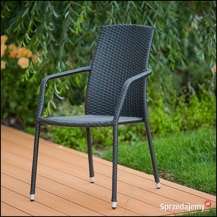 Krzesła ogrodowe GAJA technorattan Każdy kolor Warszawa
