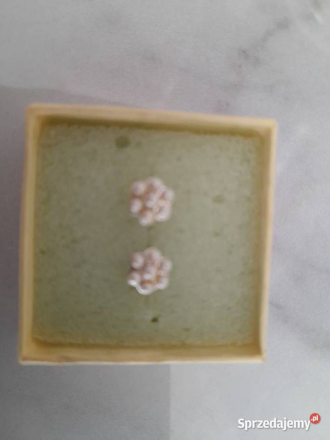 Kolczyki posrebrzane