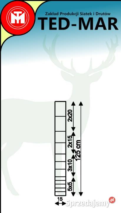 Siatka leśna 50mb różne wysokości Biłgoraj