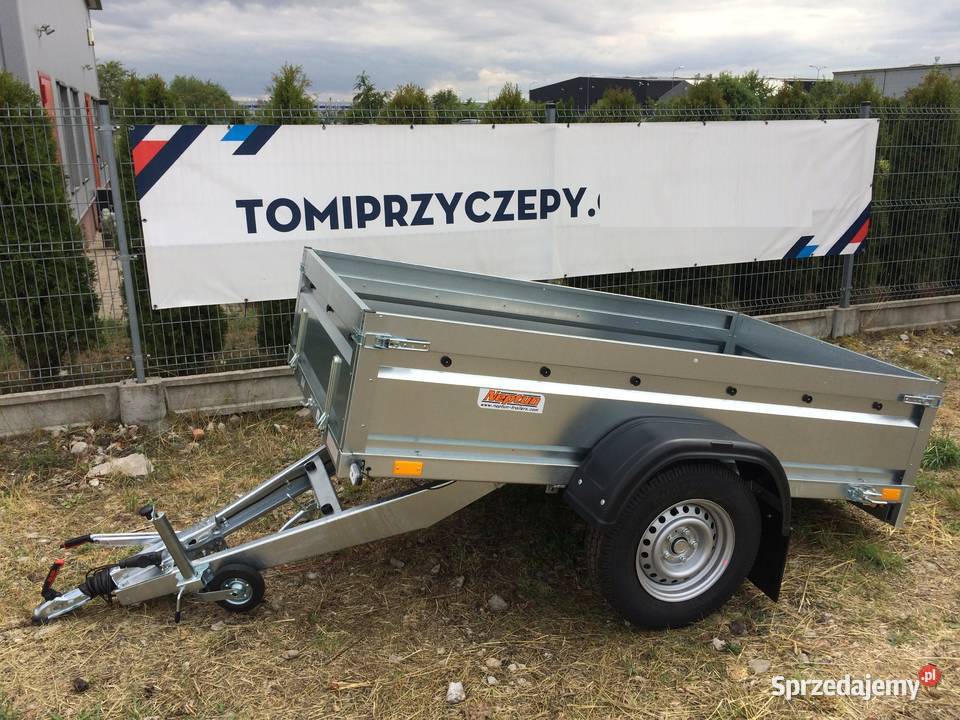 Przyczepka hamowana przyczepa NEPTUN 236x129 towarowe Piła