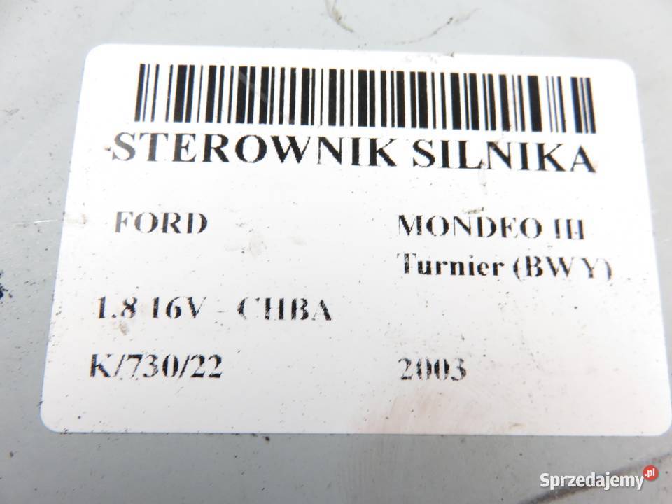 STEROWNIK FORD MONDEO III Turnier 3S7A12A650LA osobowe