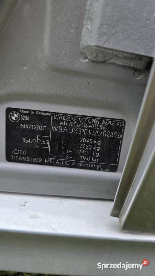 Bmw e90 e91 części Mława sprzedam