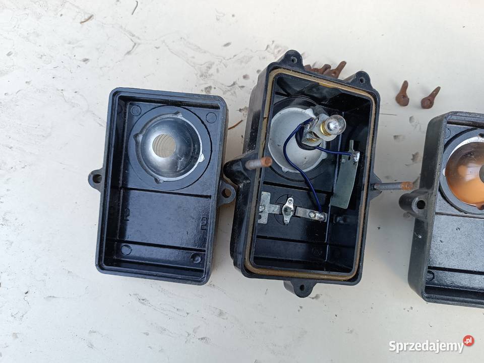 Latarka sygnalizacyjna stara PRL kolejowa do