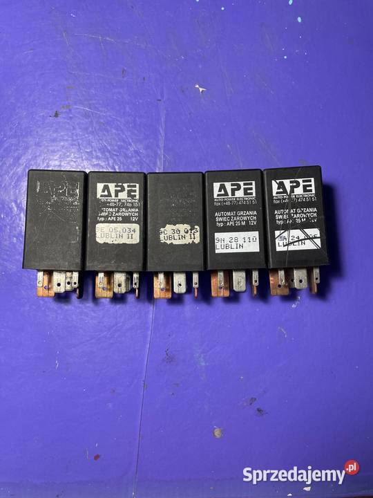 Przekaźnik APE 25 uszkodzony Łódź