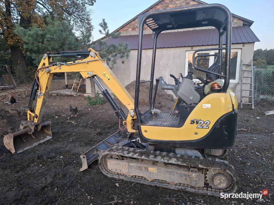 Yanmar SV22 brutto pełny vat