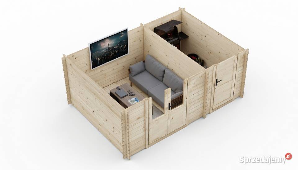 Domek z bali Gardena 135m2