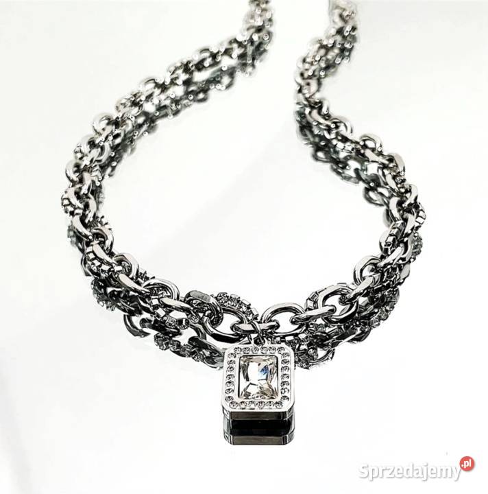 Naszyjnik Wisiorek Zawieszka Metal Szlachetny Naszyjniki