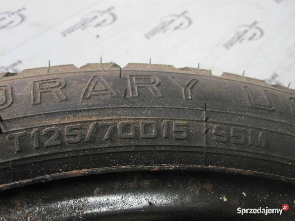 NISSAN koło dojazdowe 1257015 95M 4x100 ET40