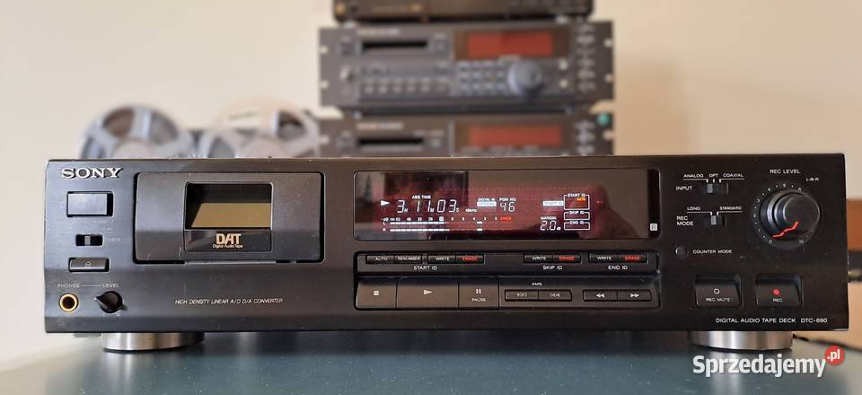 Magnetofon cyfrowy DAT Sony DTC 690 serwisie Magnetofony Białystok