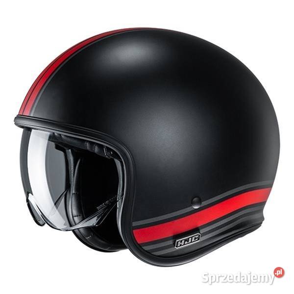 Otwarty kask vintage skuter HJC V30 Blenda Senti lubuskie Trzciel