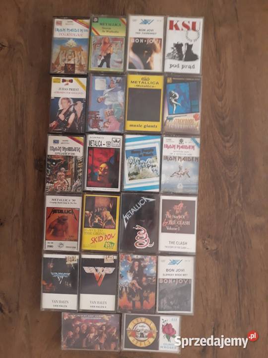 kaseta Death Metallica Iron Maiden Judas Priest Kielce