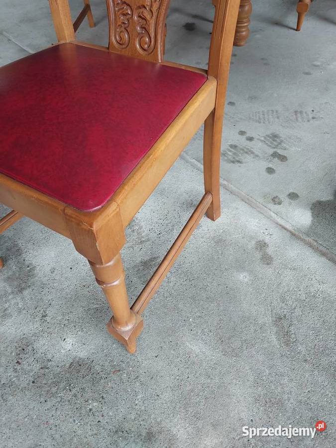 zestaw stylowy stół z krzesłami Byczyna