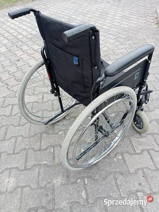 Timago wózek inwalidzki łamany z hamulcem a na Sprzęt rehabilitacyjny i ortopedyczny Jaworzno