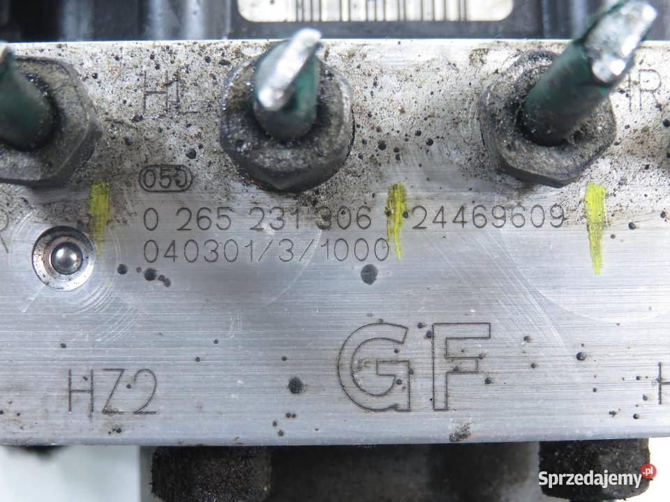 POMPA ABS OPEL CORSA C 0265800303 0265231306 osobowe